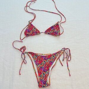 Bright Swim bikini set. Maria too and bottom. Like new, worn once.